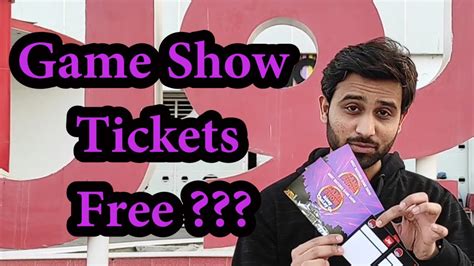 bol game show ticket